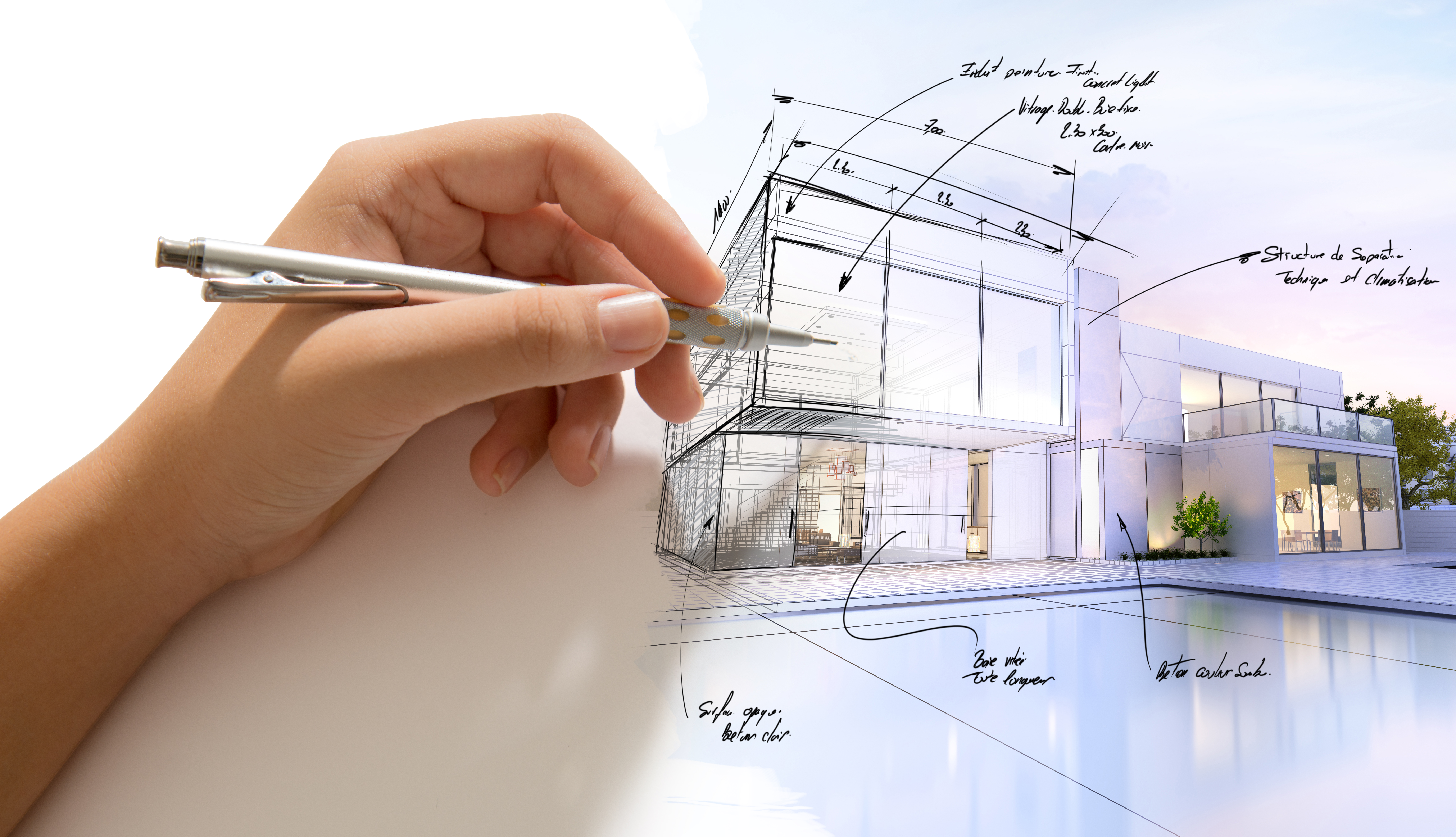 Architectural sketch